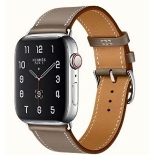 Hermes - 新品【HERMES Apple Watch 】エトゥープ 41mm ベルトのみの