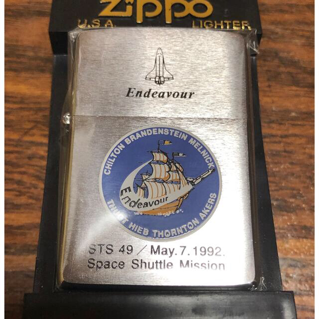 ヴィンテージ ZIPPO スペースシャトル エンデバー号 新品未使用