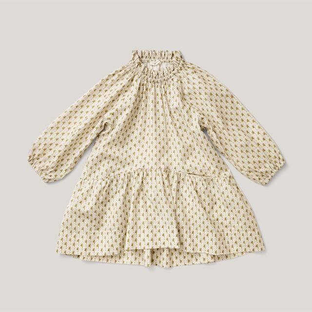 soor ploom edith dress leaf print 3y