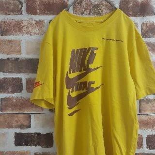 ナイキ(NIKE)の【即日発送】NIKE　ナイキ　Tシャツ　マスタード　ミスプリロゴ　サイズM(Tシャツ/カットソー(半袖/袖なし))