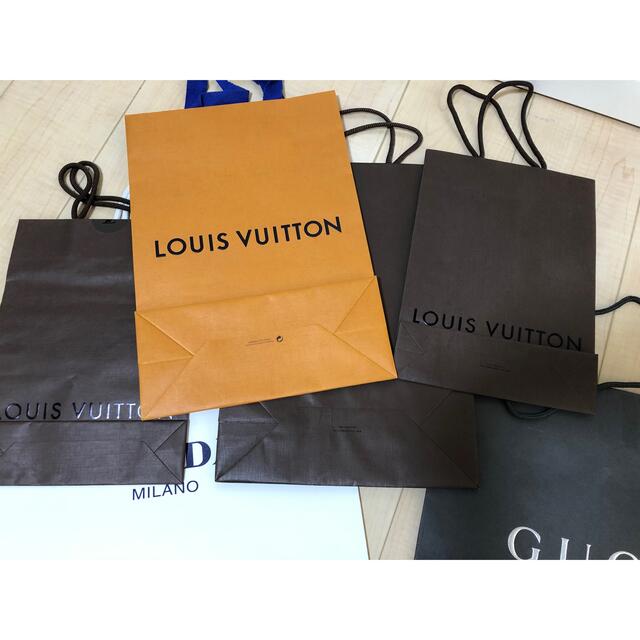 LOUIS VUITTON(ルイヴィトン)のルイヴィトンLOUIS VUITTON  グッチ　プラダショッパー  紙袋    レディースのバッグ(ショップ袋)の商品写真