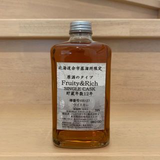 ニッカウイスキー(ニッカウヰスキー)の余市 12年 fruity&rich 500ml 59% 原酒 シングルカスク(ウイスキー)