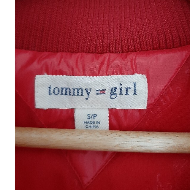 tommy girl(トミーガール)のtommy girl　フード付きダウンジャケット レディースのジャケット/アウター(ダウンジャケット)の商品写真