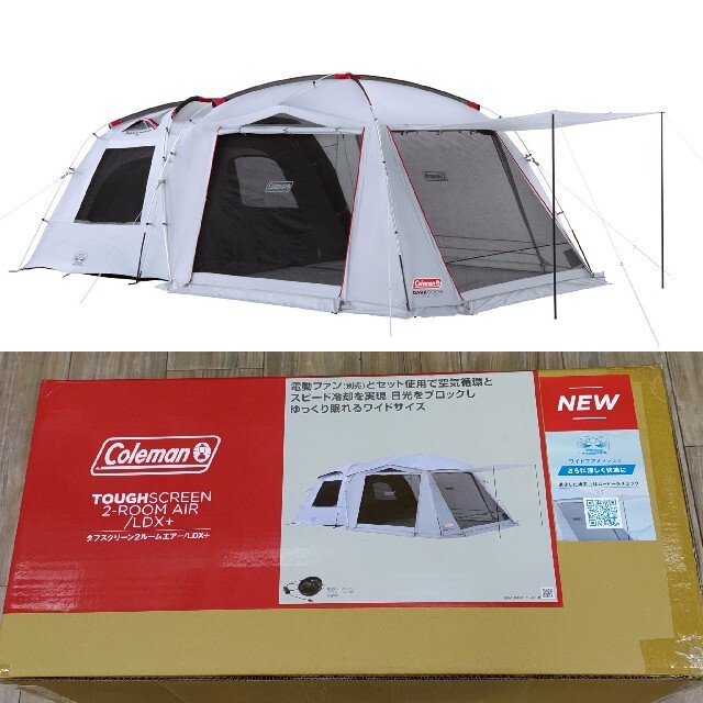 激安単価で - Coleman 新品 Coleman + LDX エアー タフスクリーン2