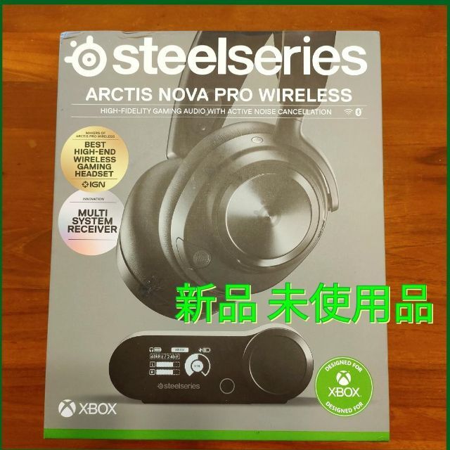 気質アップ steelseries arctis nova pro wireless ヘッドフォン+