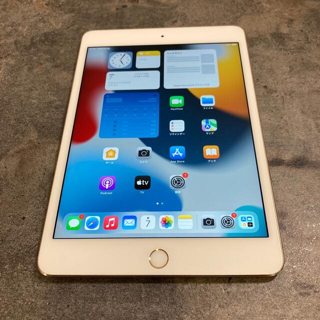 ジャンク iPad mini4 ゴールド