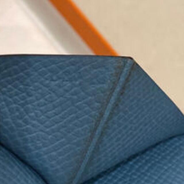 HERMES☆エルメス☆ベアン ブルージーン 長財布〜美品〜 HERMES☆エルメス☆ベアン ブルージーン 長財布〜美品〜