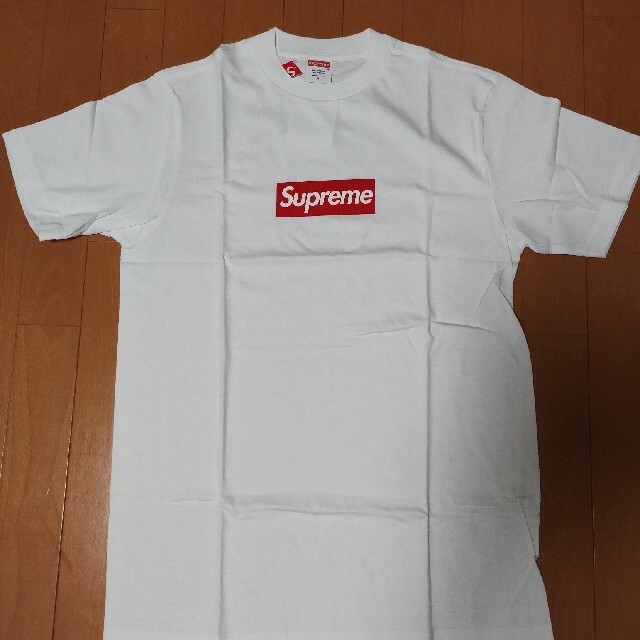 07SS Supreme Box Logo TeeボックスロゴTシャツ白赤M