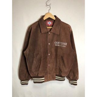 CONVERSE Suede Leather Stadium Jacket