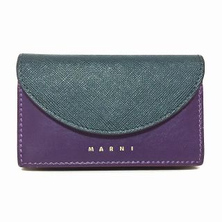 マルニ(Marni)のMARNI(マルニ) 名刺入れ - レザー(名刺入れ/定期入れ)