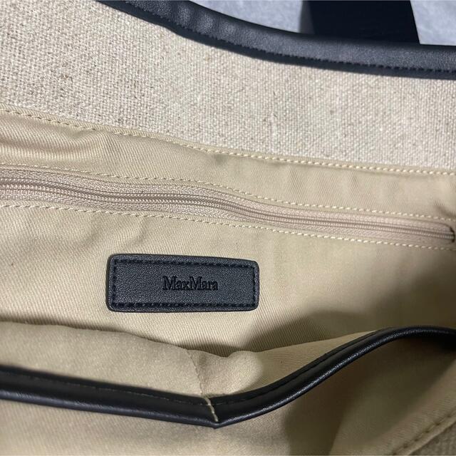 Max Mara(マックスマーラ)のMaxMara Logo Embroidered Canvas Tote Bag レディースのバッグ(トートバッグ)の商品写真