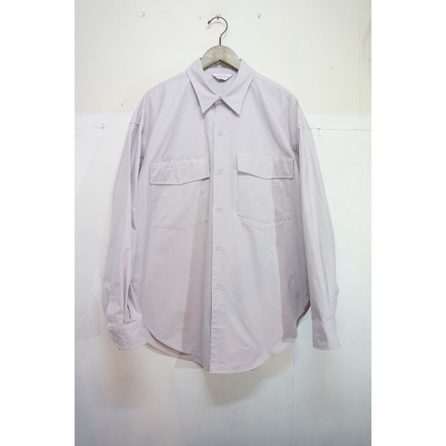 UNUSED - 美品20SS UNUSED ワーク シャツ ジャケット ネップ生地 1007L