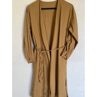 新品！薄手コート。(ロングコート)