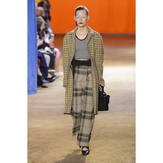 セリーヌ(celine)のceline フィービー期　チェックパンツ 16ss(カジュアルパンツ)