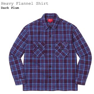 シュプリーム  22AW  Heavy Flannel Shirt ヘビーフランネル長袖シャツ メンズ M