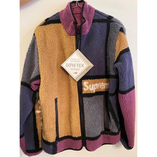 Supreme - Reversible Colorblocked Fleece Jacket の通販 by xxx01's ...