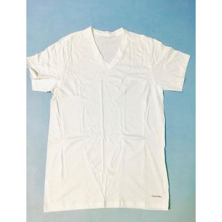 カルバンクライン(Calvin Klein)の【未使用】Calvinkleinカルバン・クライン VネックTシャツ　綿100%(Tシャツ(半袖/袖なし))