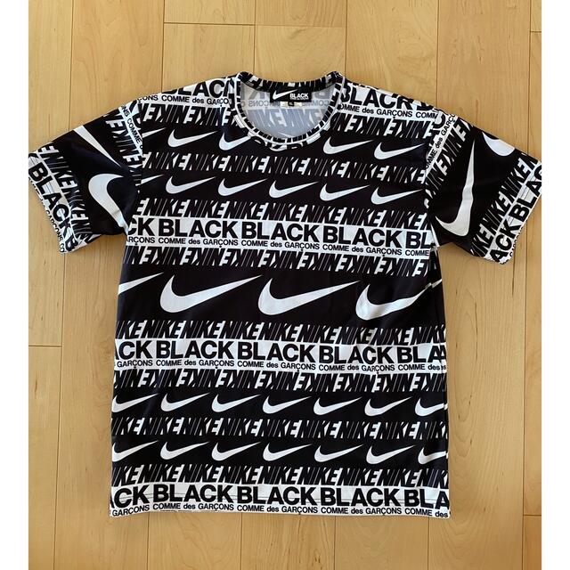 BLACK COMME des GARCONS×NIKE Tシャツ