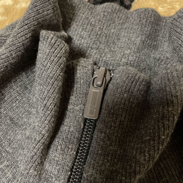 Y-3 ワイスリー トラックジャケット XS グレー パーカー ジップアップ