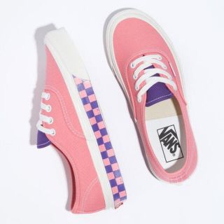 ヴァンズ(VANS)の26cm【VANS 】アナハイム　ピンク×パープル　AUTHENTIC(スニーカー)