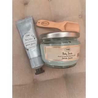 サボン(SABON)のSABON ボディーローション スクラブ デリケートジャスミン(ボディスクラブ)