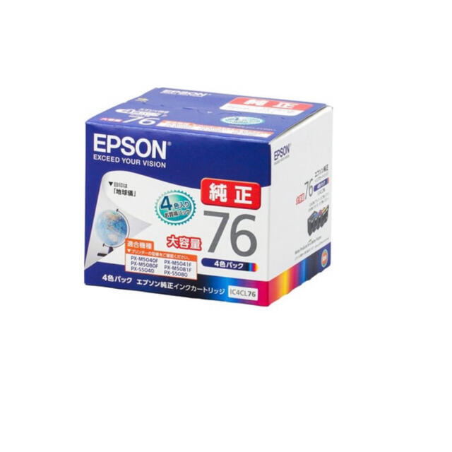 まとめ売りEPSON 純正インク IC4CL76-