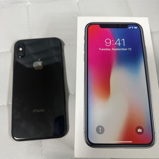 特別大特価 iPhone X Space Gray 256 GB SIMロック解除済み 総合2位