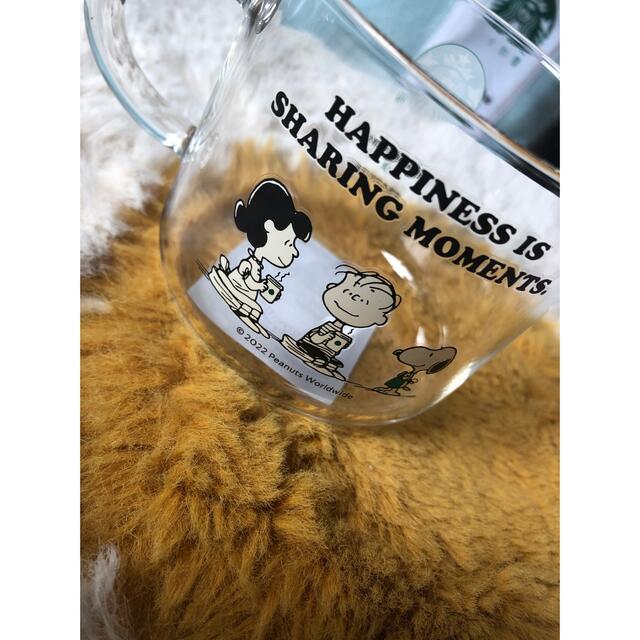 Starbucks Coffee - スターバックス PEANUTS コラボ 耐熱グラスマグ