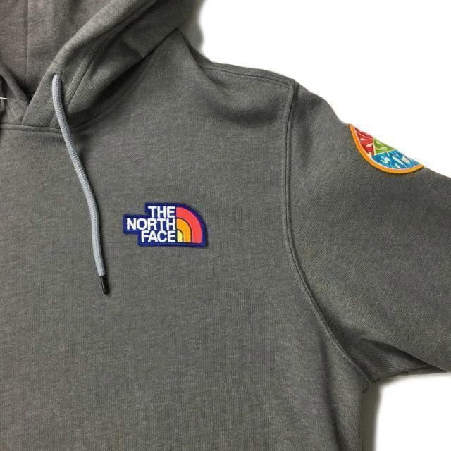 THE NORTH FACE(ザノースフェイス)のノースフェイス パーカー US限定 ロゴパッチ付き(XXL)グレー 181130 メンズのトップス(パーカー)の商品写真