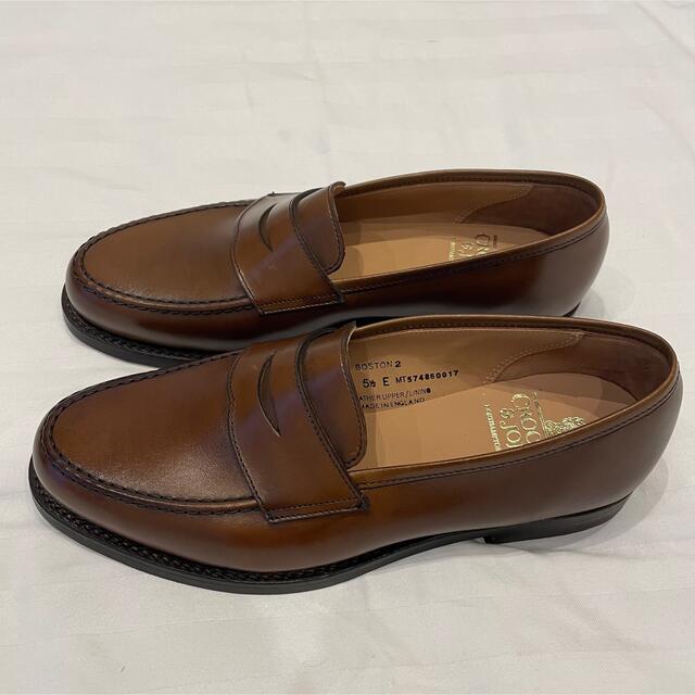 CROCKETT＆JONES boston2 ダークブラウン サイズ 5 1/2