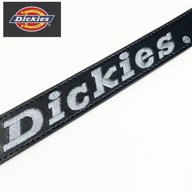 Dickies(ディッキーズ)のホワイト 白 ディッキーズ ロゴ刺繍 オーバルバックル ベルト 318 メンズのファッション小物(ベルト)の商品写真