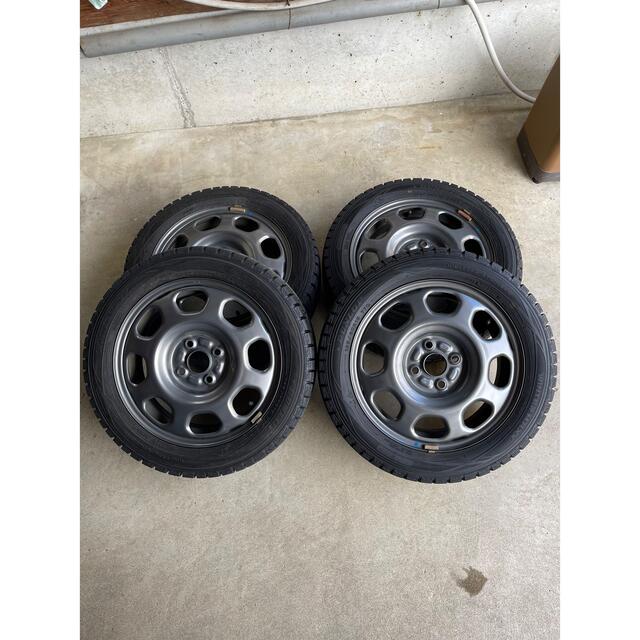 ハスラー純正ホイールスタッドレスタイヤ 自動車/バイク 自動車