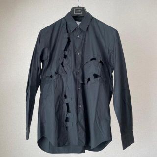 コムデギャルソンオムプリュス(COMME des GARCONS HOMME PLUS)の【美品】COMME des GARCONS SHIRT 穴あきデザインシャツ(シャツ)