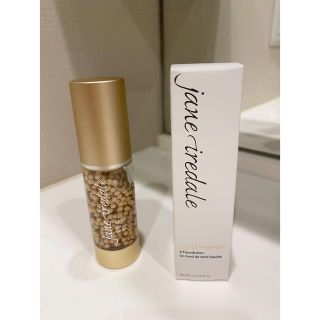 ジェーンアイルデール(jane iredale)の【新品未使用】ジェーンアイルデール リキッドミネラル ビスク 30ml(ファンデーション)