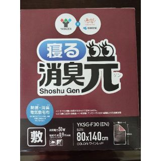 寝る消臭元YKSG-F30(EN) 80×140cm 電気敷毛布(電気毛布)