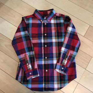 ポロラルフローレン(POLO RALPH LAUREN)の【ポロラルフローレン】チェックシャツ ネルシャツ 130(Tシャツ/カットソー)