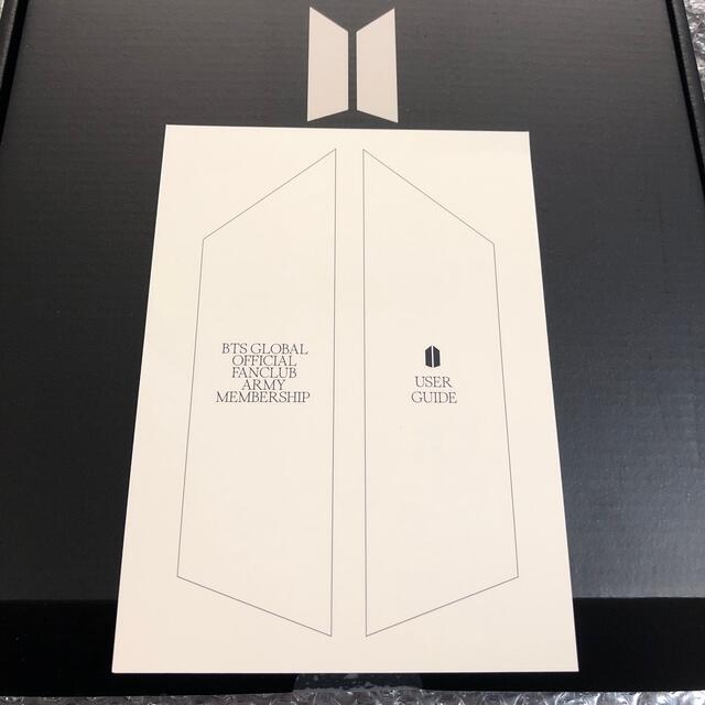 防弾少年団(BTS)(ボウダンショウネンダン)のBTS army kit 9期 USER GUIDE 手書き エンタメ/ホビーのタレントグッズ(アイドルグッズ)の商品写真