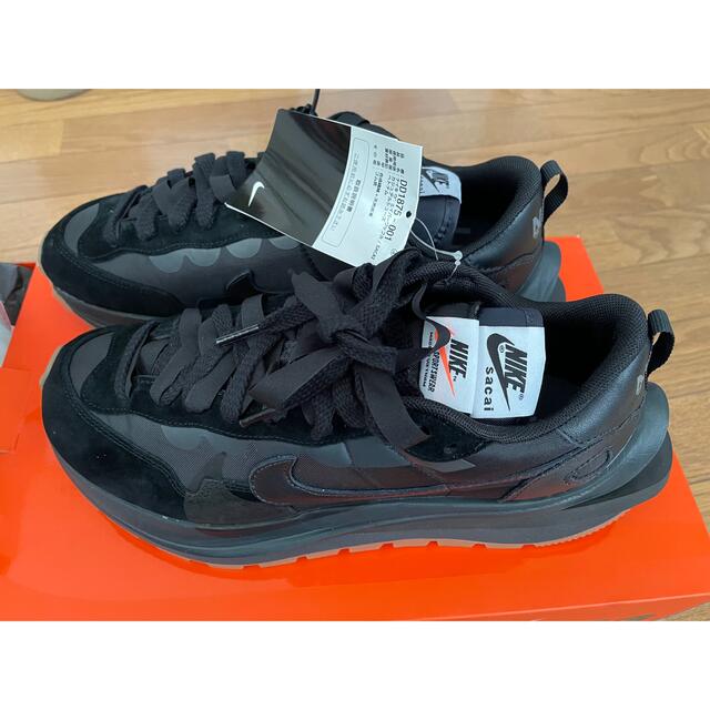 sacai × Nike Vapor Waffle Black Gum 26.5