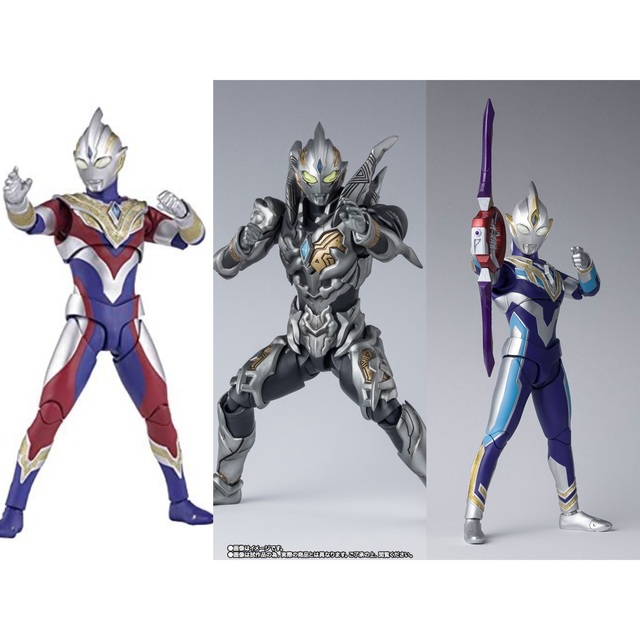 フィギュアーツウルトラマントリガーマルチ、トリガーダーク、スカイ