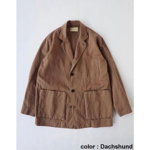 新品本物 1LDK SELECT - Cantate Satin Herringbone Bellows Jacket