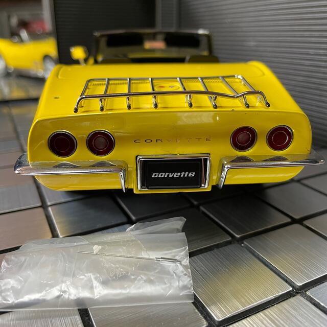 未展示品 オートアート 1/18 シボレーコルベット デイトナ1969