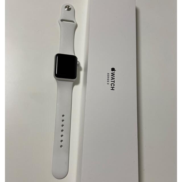 Apple watch series3 シルバー　38mmスマホ/家電/カメラ