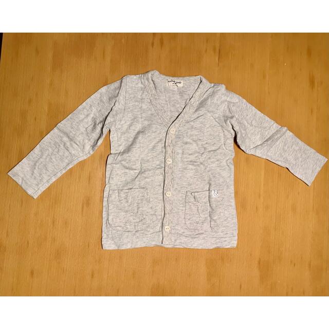 ampersand(アンパサンド)のアンパサンド カーディガン 95 キッズ/ベビー/マタニティのキッズ服女の子用(90cm~)(カーディガン)の商品写真