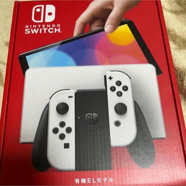 ニンテンドースイッチ(有機ELモデル) 任天堂スイッチ本体 ホワイト 送料込