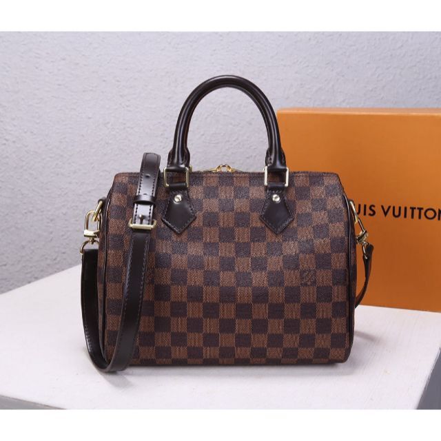 【2022?新作】 ダミエ - VUITTON LOUIS スピーディ・バンドリエール N41368 / 25 トートバッグ 【2022?新作】 ダミエ - VUITTON LOUIS スピーディ・バンドリエール N41368 / 25 トートバッグ