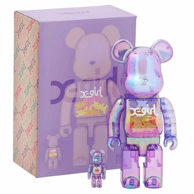 BE@RBRICK X-girl 2021 1000％ MEDICOM TOY