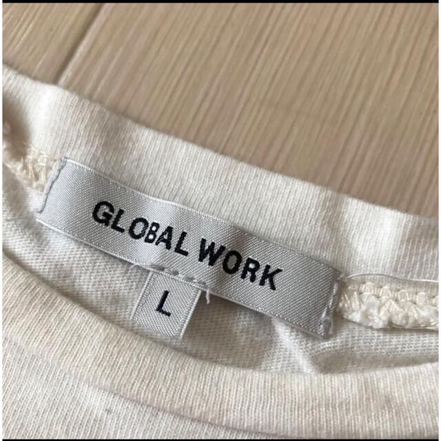 GLOBAL WORK(グローバルワーク)のGLOBAL WORK ラビット長袖♪110 キッズ/ベビー/マタニティのキッズ服女の子用(90cm~)(Tシャツ/カットソー)の商品写真