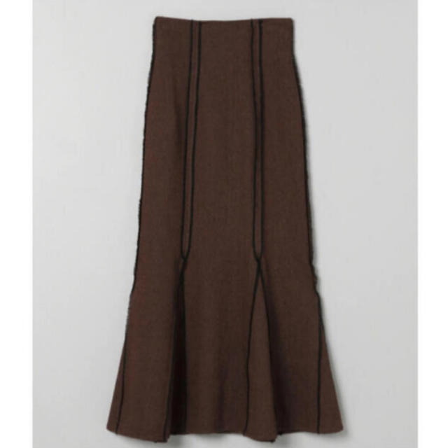 JEANASIS(ジーナシス)のJEANASIS brown skirt レディースのスカート(ロングスカート)の商品写真