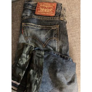 リーバイス(Levi's)のﾘｰﾊﾞｲｽ  迷彩折り返しデニム(デニム/ジーンズ)