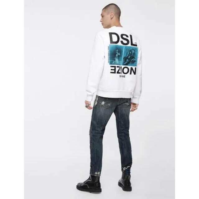 DIESEL(ディーゼル)のウォンヤモリス着用　DIESEL スウェットシャツ メンズのトップス(スウェット)の商品写真